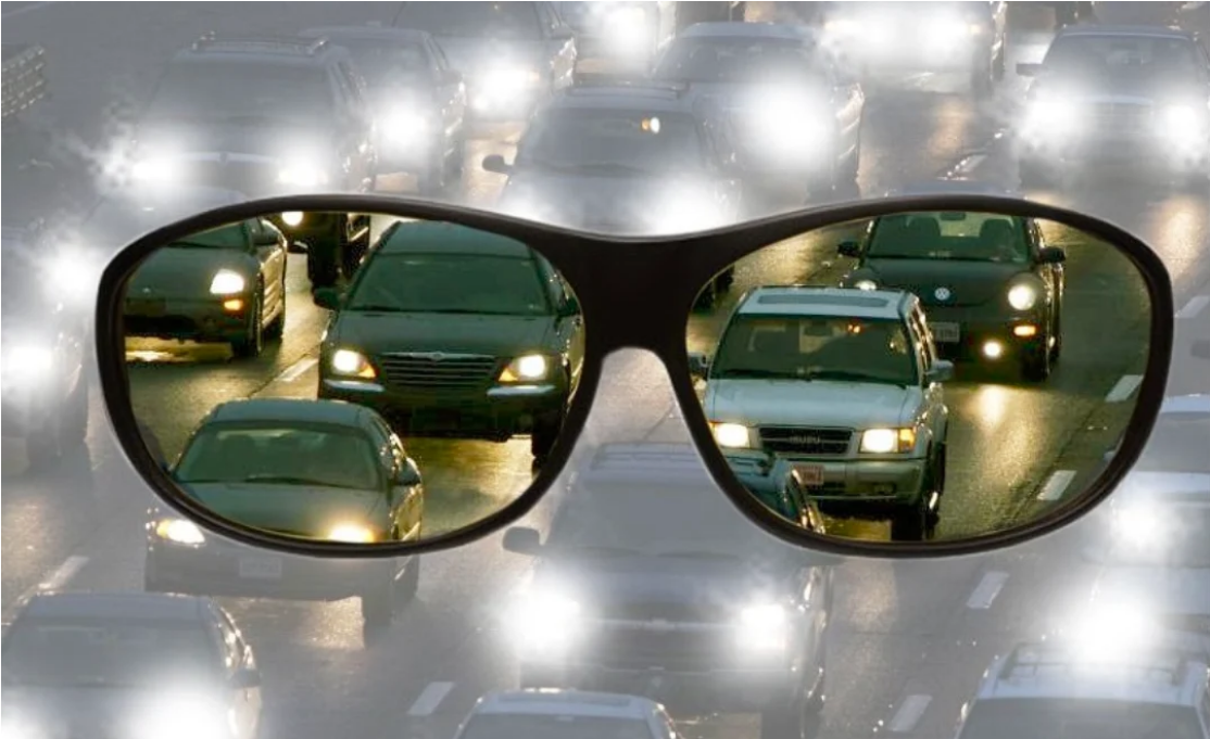 Night Driving Glasses with Orange Tints for Glare Reduction