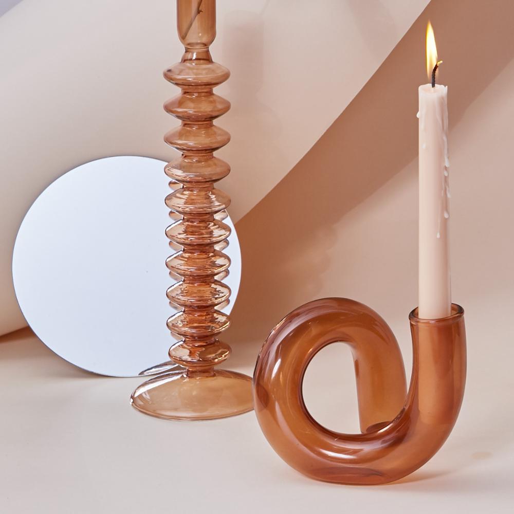Glass Tea Light Holder for Elegant Home Decor