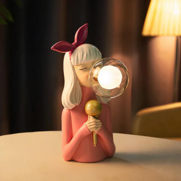 USB-Powered Elegant Table Lamp with Soft Lighting