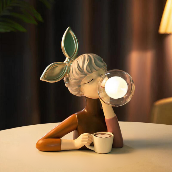 USB-Powered Elegant Table Lamp with Soft Lighting