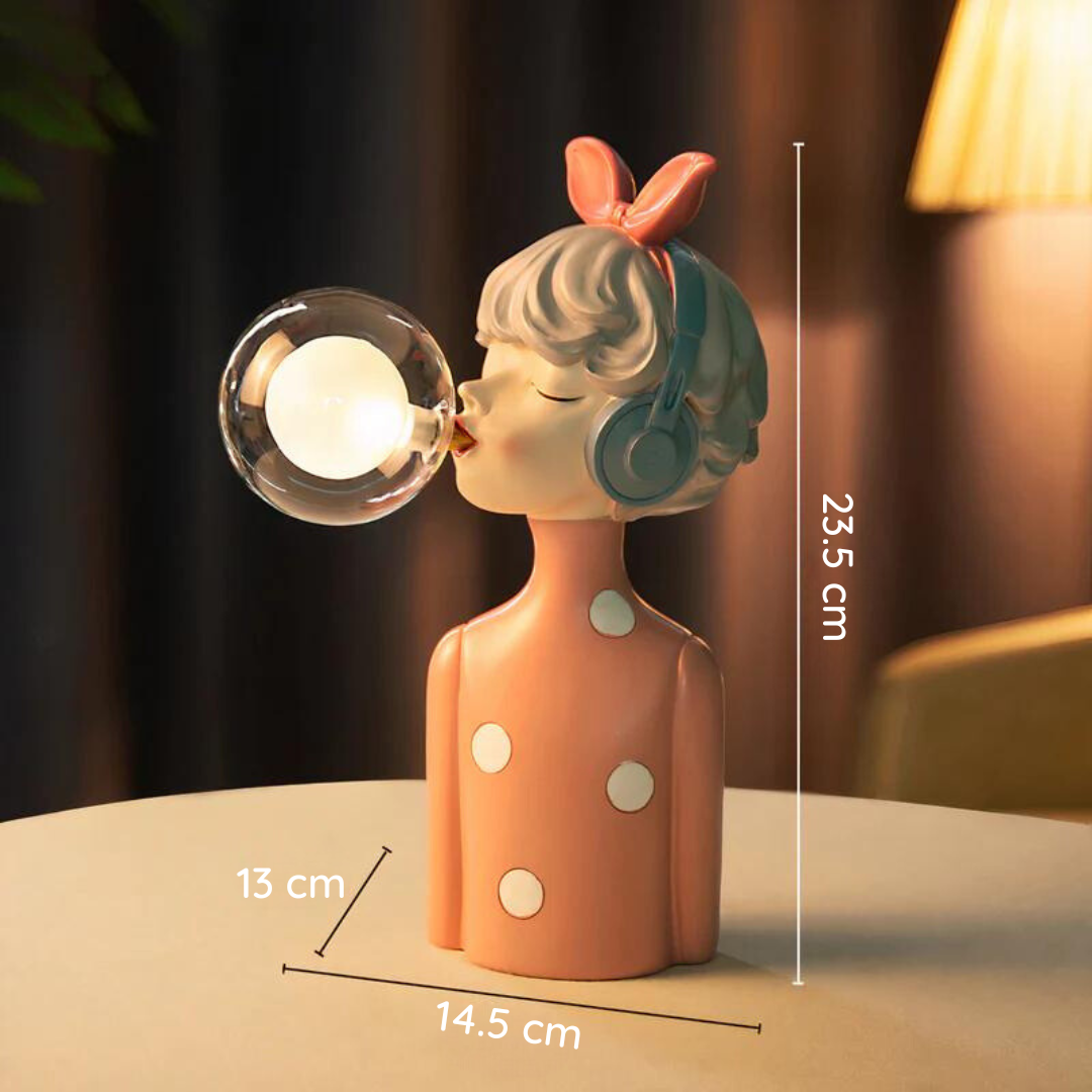 USB-Powered Elegant Table Lamp with Soft Lighting