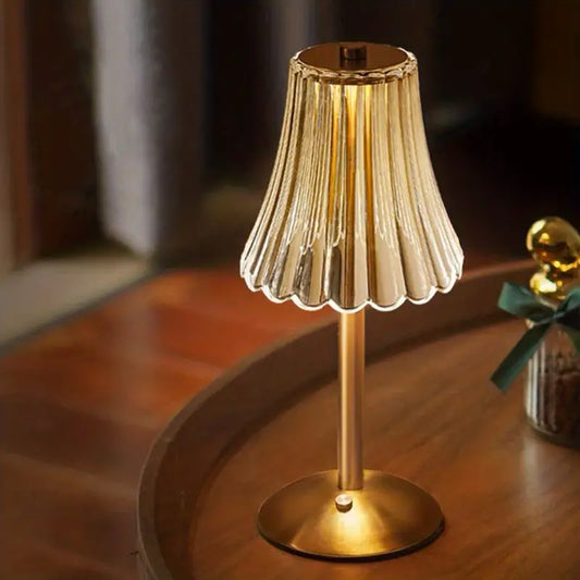 Adjustable Touch Control Table Lamp with Dimmable Brightness