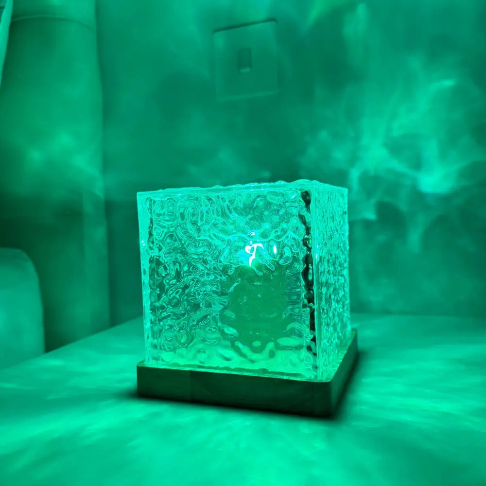 Colour-Changing LED Cube Mood Light with Remote Control