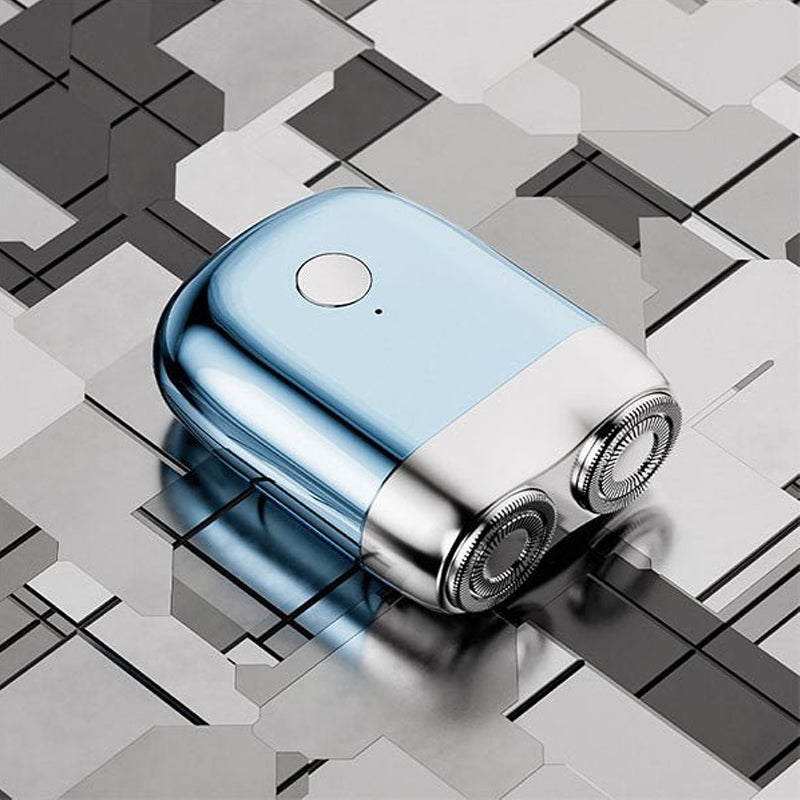 Travel-Friendly Electric Razor with Quiet Operation and Long Battery Life