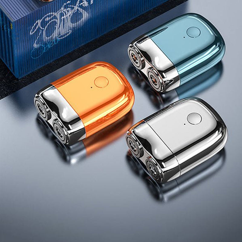 Travel-Friendly Electric Razor with Quiet Operation and Long Battery Life