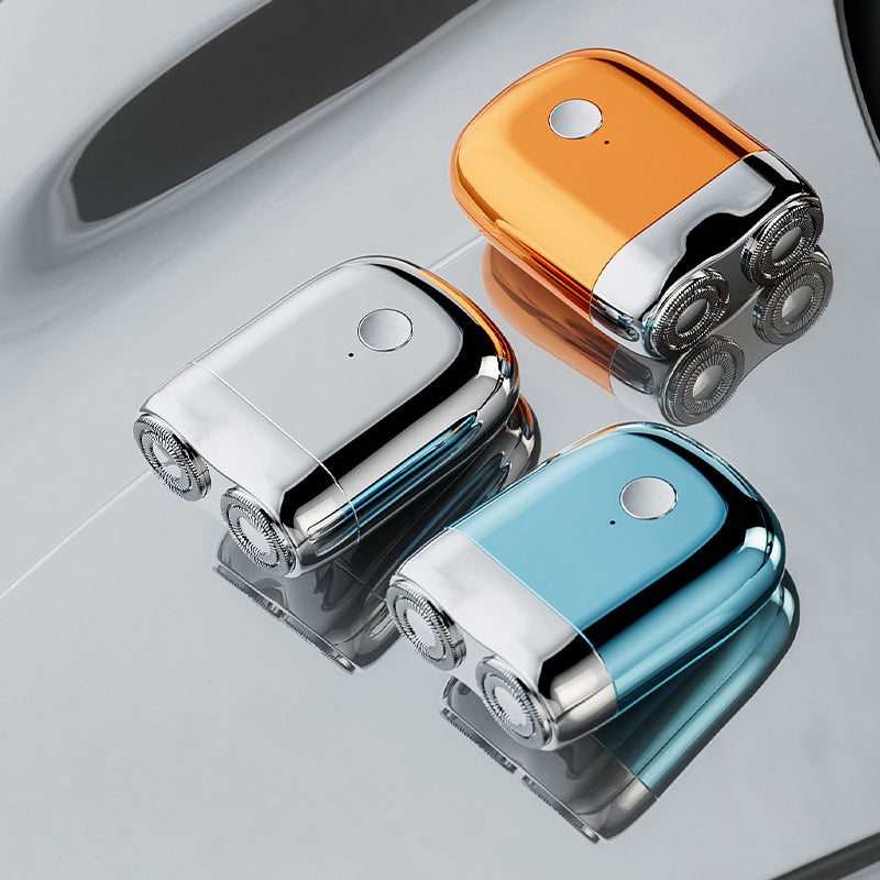 Travel-Friendly Electric Razor with Quiet Operation and Long Battery Life