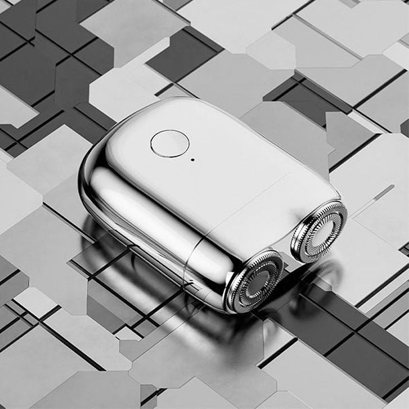 Travel-Friendly Electric Razor with Quiet Operation and Long Battery Life