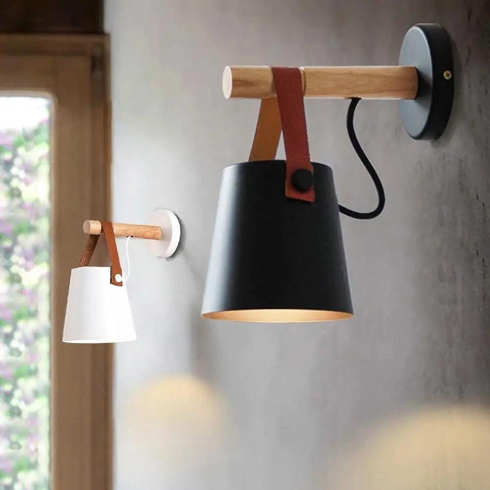 Nordic Style Wall Lamp with Warm Ambient Lighting