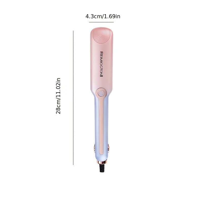 Ceramic Flat and Curling Iron for Shiny Hair