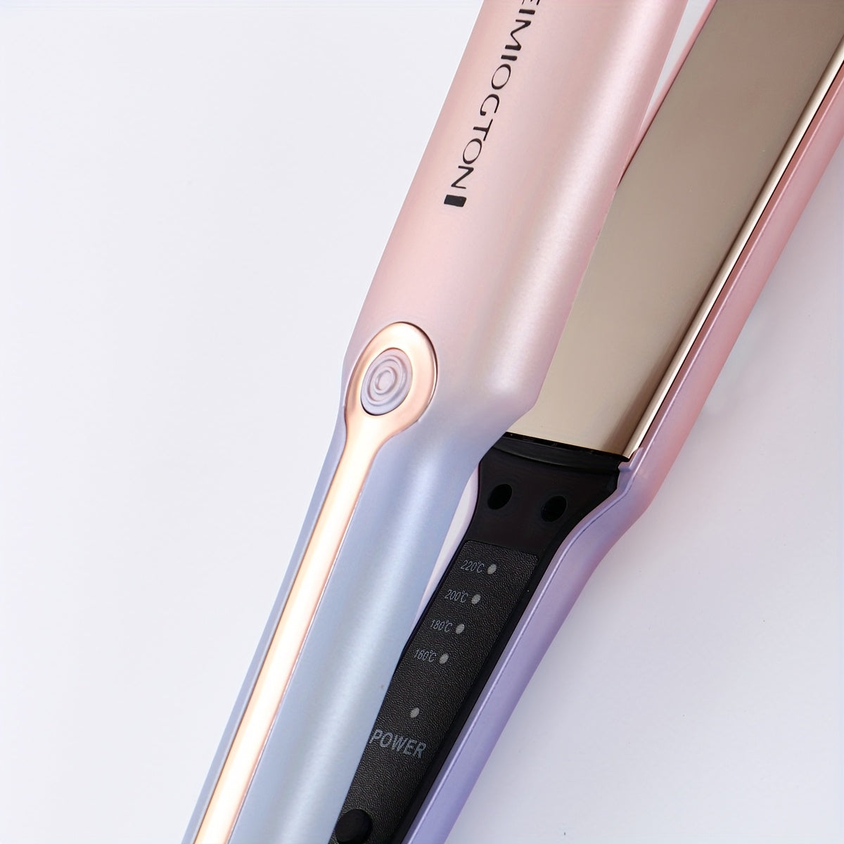 Ceramic Flat and Curling Iron for Shiny Hair