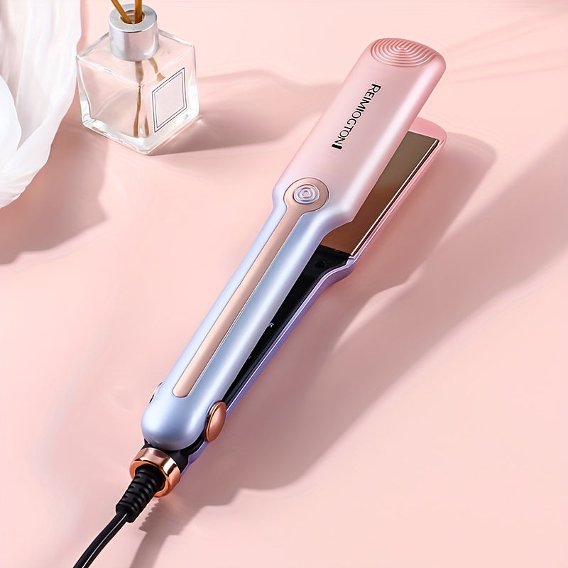 Ceramic Flat and Curling Iron for Shiny Hair