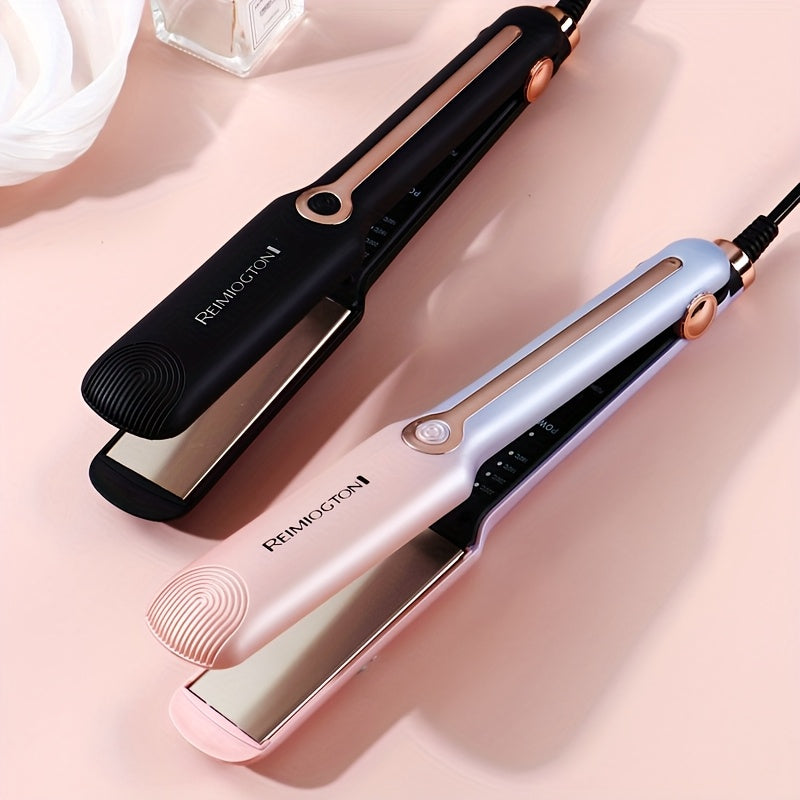 Ceramic Flat and Curling Iron for Shiny Hair