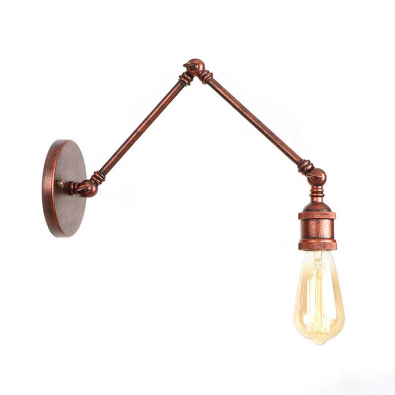 Adjustable Vintage Copper Wall Lamp