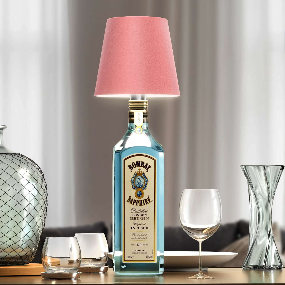 Sustainable LED Bottle Lamp for Stylish Home Lighting
