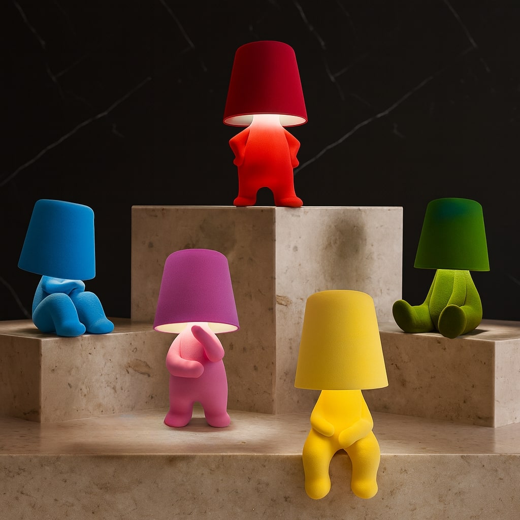 Rechargeable Glow-In-The-Dark Children's Table Lamp