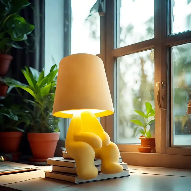 Rechargeable Glow-In-The-Dark Children's Table Lamp