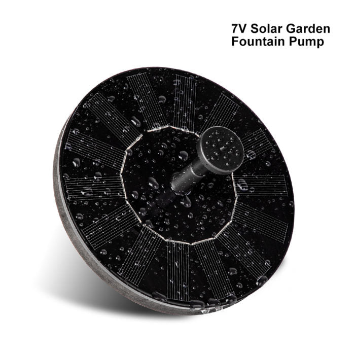 Solar Floating Fountain Pump with Interchangeable Nozzles