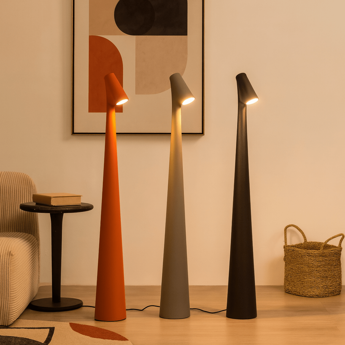 Wireless Dimmable Table Lamp with Slim Modern Design