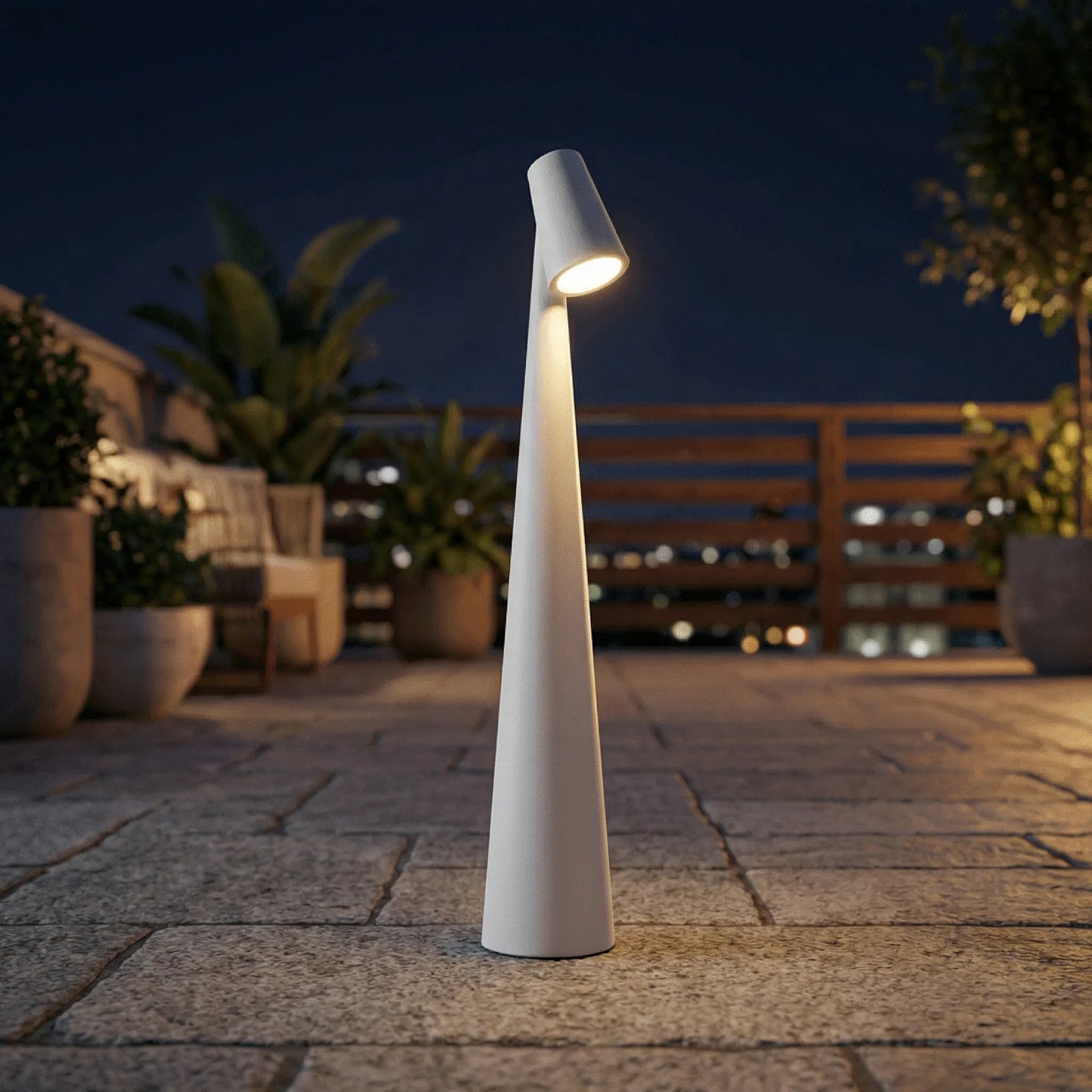 Wireless Dimmable Table Lamp with Slim Modern Design
