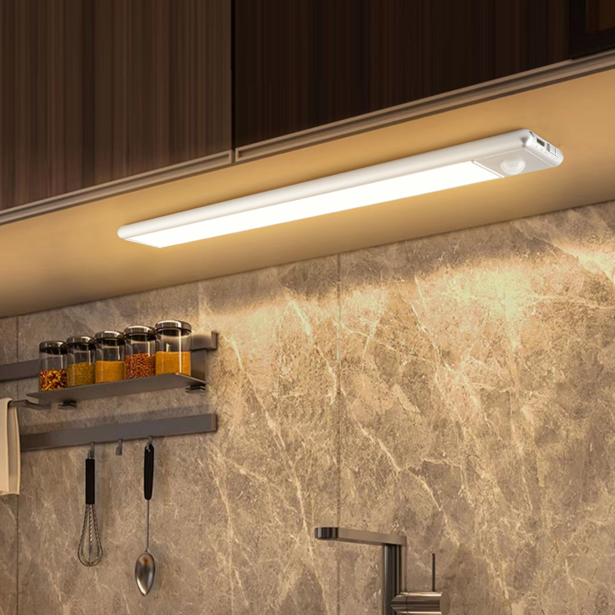 Magnetic Motion Sensor LED Night Light with Adjustable Colors