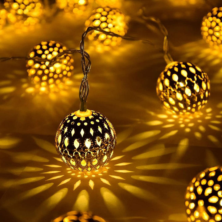 Moroccan Waterproof Solar Garden Lamps