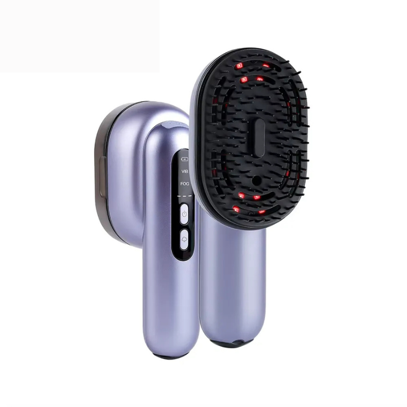 Red Light Massage Comb with Oil Spray for Scalp and Hair Growth