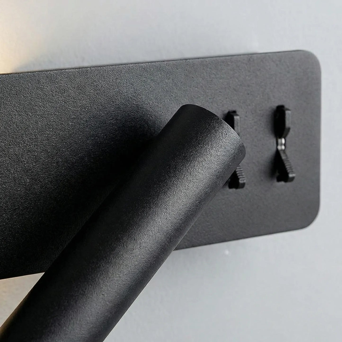 Wall-Mounted Adjustable Reading Lamp with Background Light