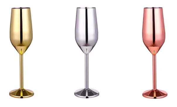Stainless Steel Wine Goblet - Elegant and Durable 16.9oz