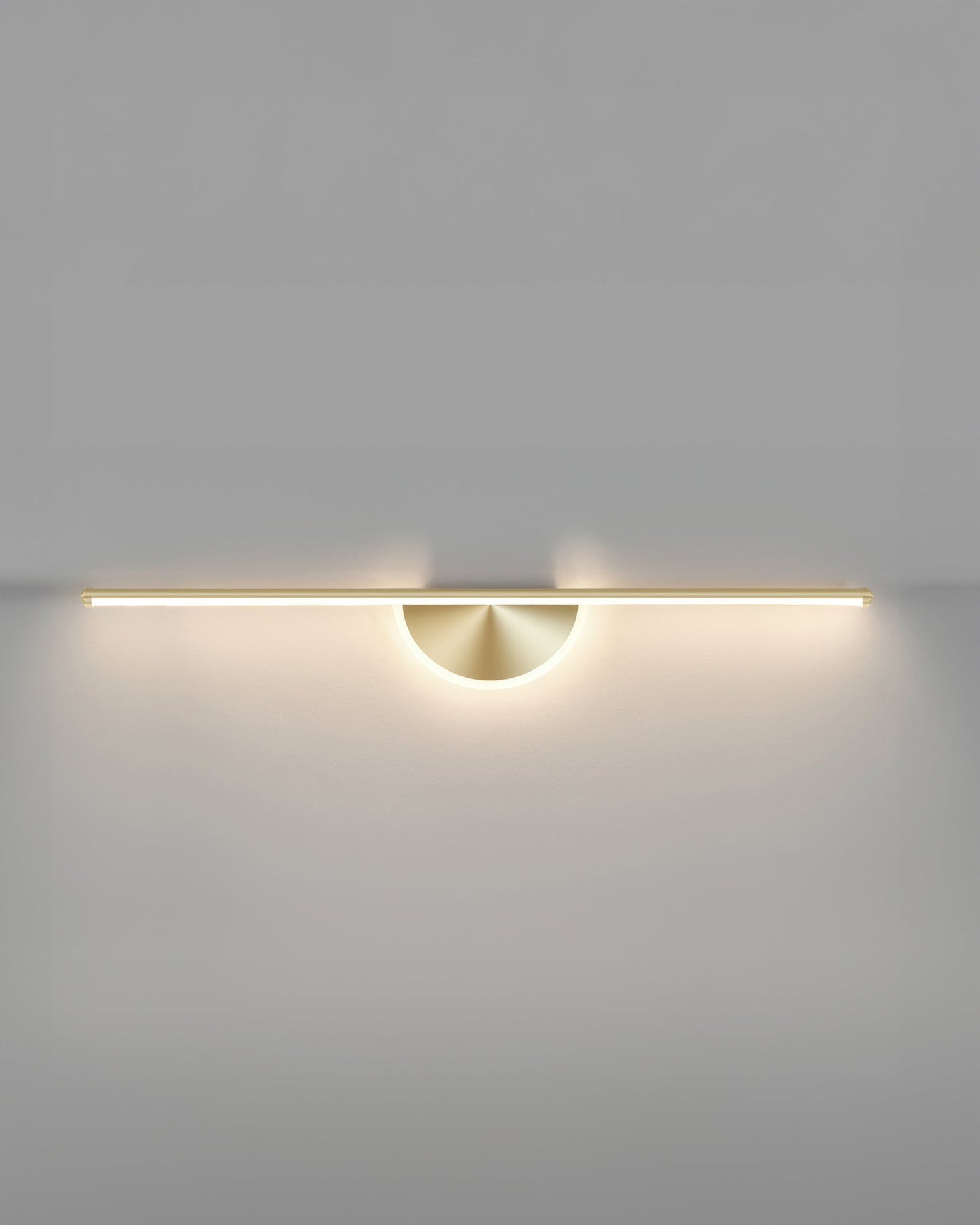 Modern Wooden Arc Wall Lamp with Soft Illumination