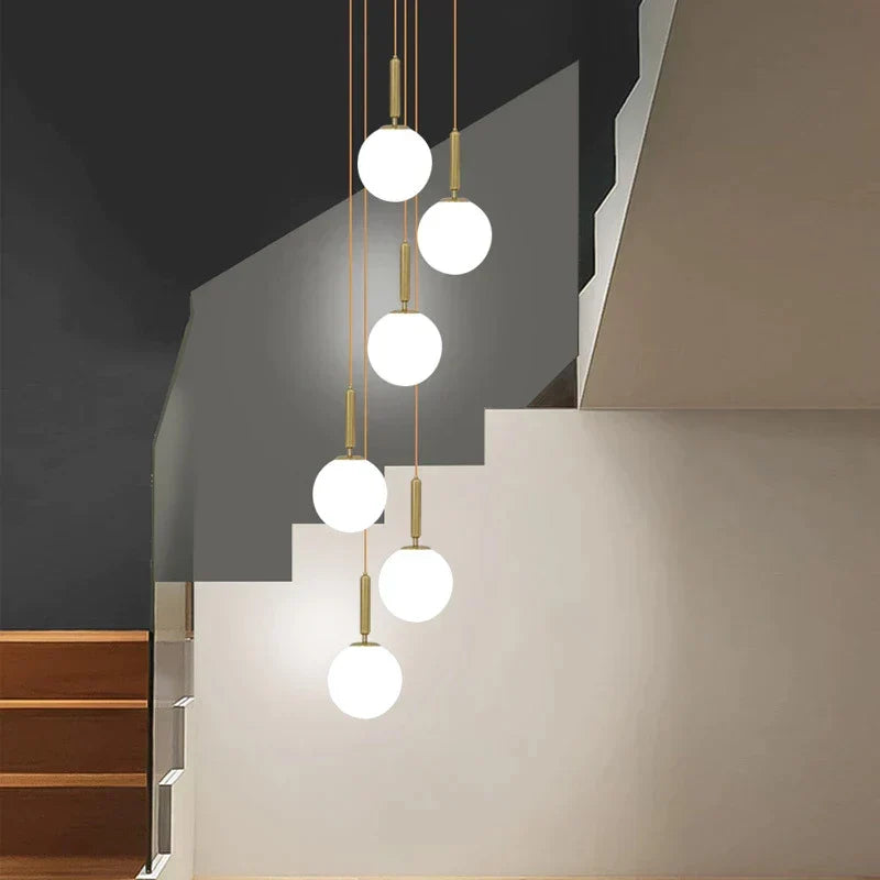 Dome-Shaped Modern Loft Lamp with Soft Warm Light