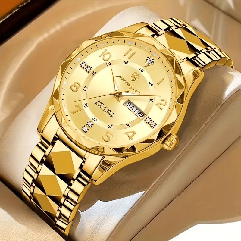 Multifunctional Waterproof Titanium Sports Watch for Men