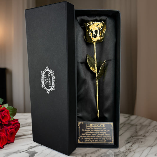 Eternal Golden Rose - Timeless Love Gift