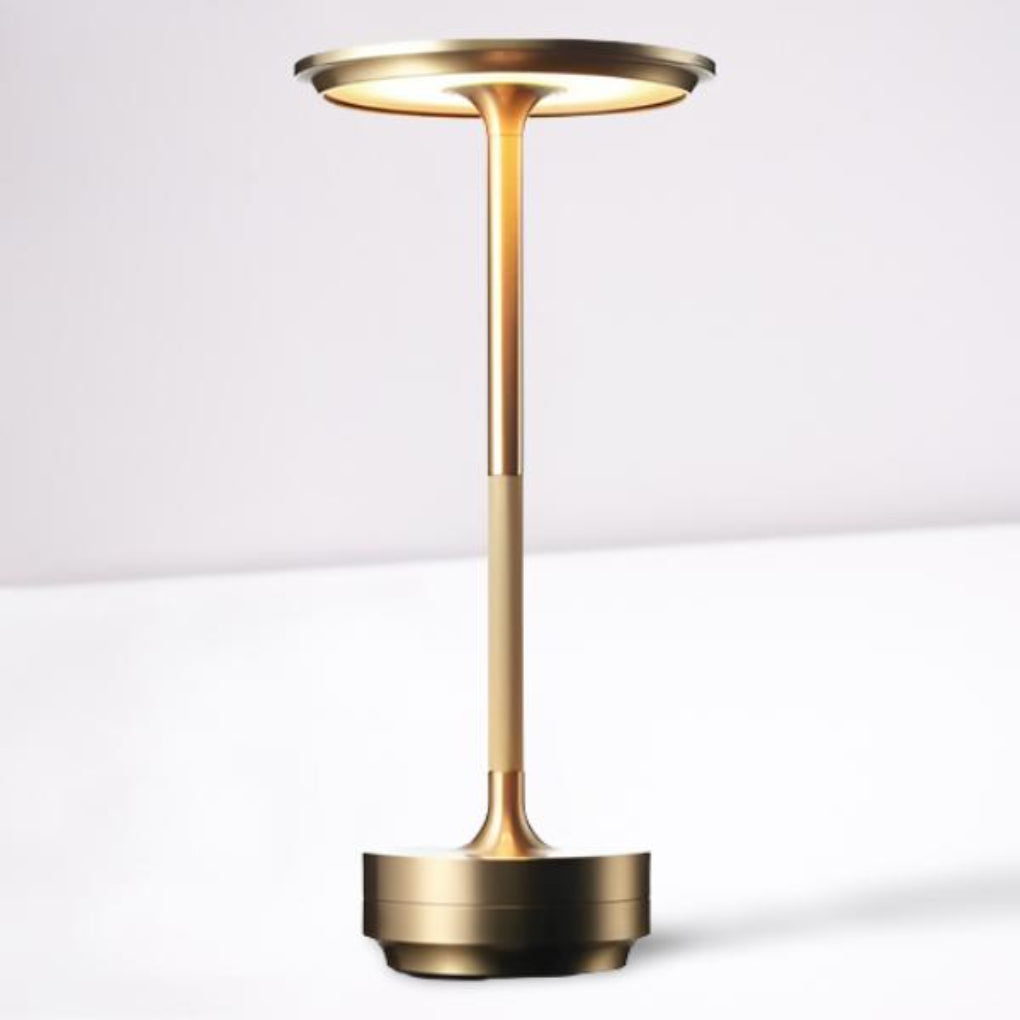 Portable Rechargeable Cordless Table Lamp with Dimmable Touch Controls