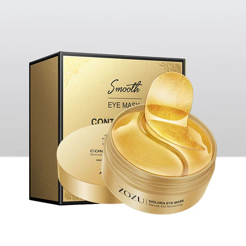 24k Gold Eye Masks for Tightening and Hydration