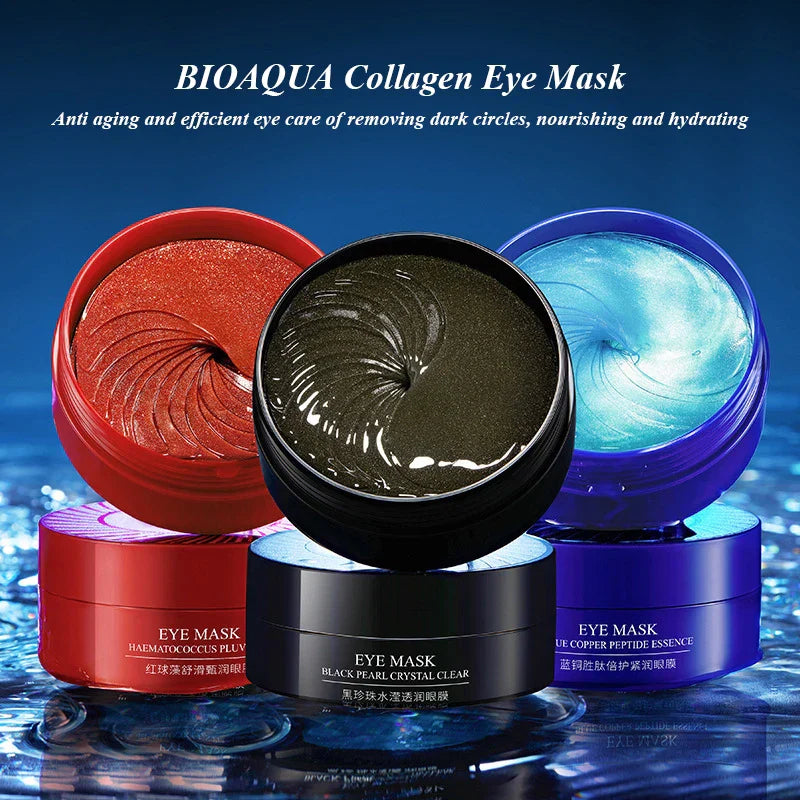 24k Gold Eye Masks for Tightening and Hydration