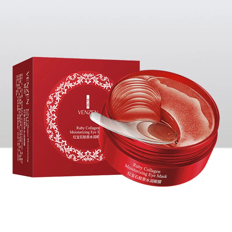 24k Gold Eye Masks for Tightening and Hydration