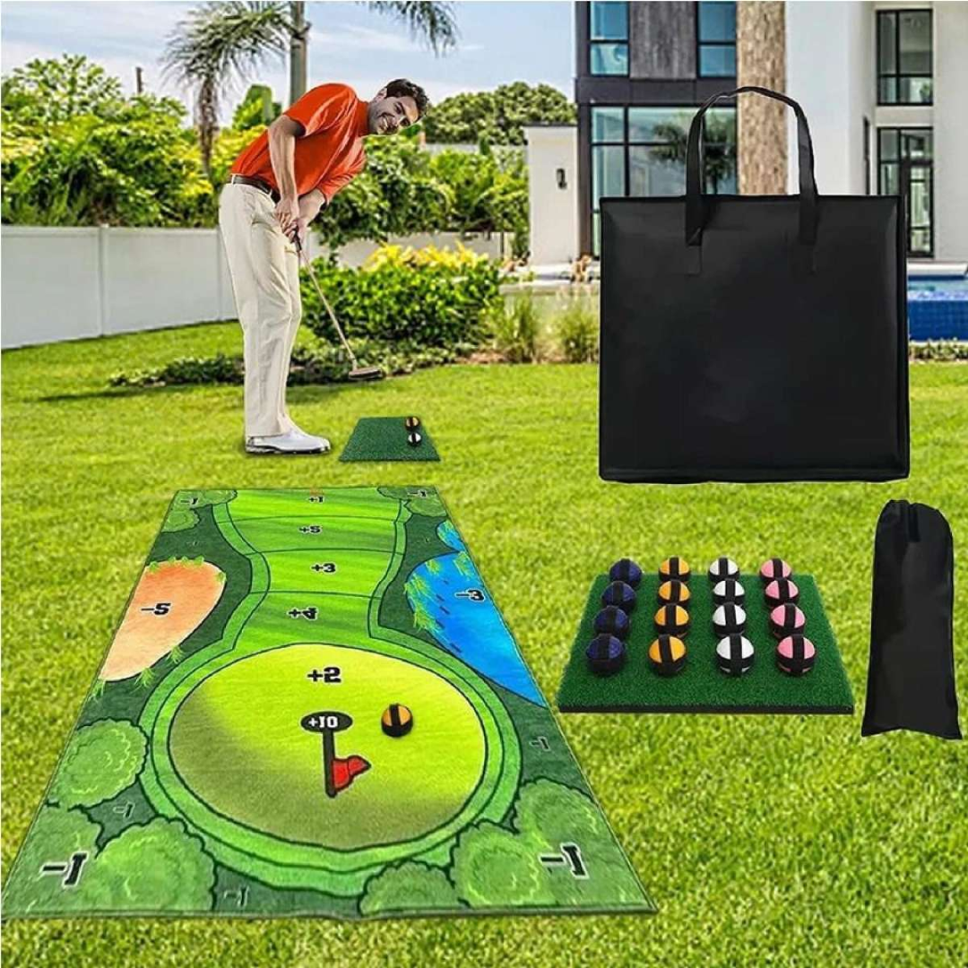 Complete Golf Training Set for Home Garden