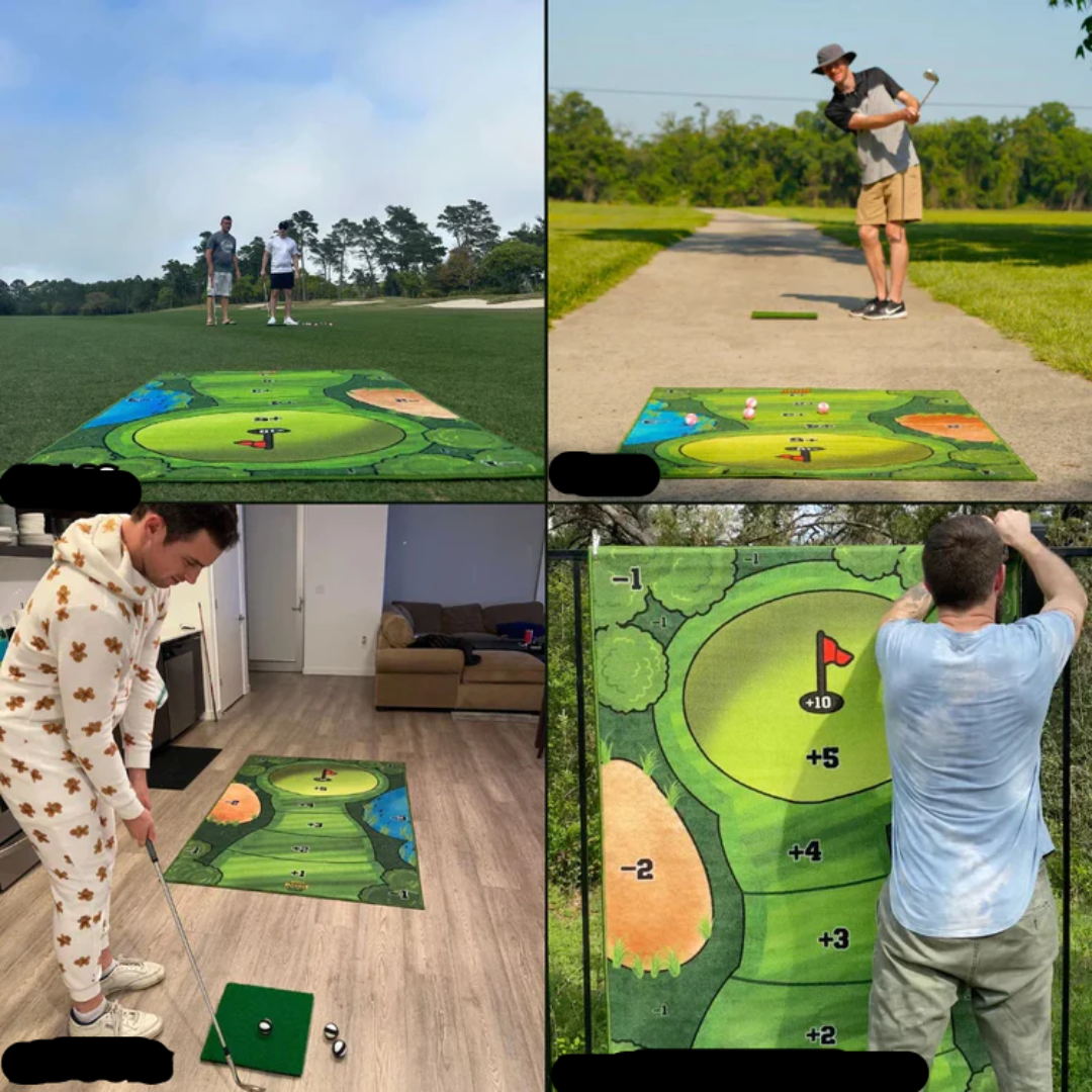 Complete Golf Training Set for Home Garden
