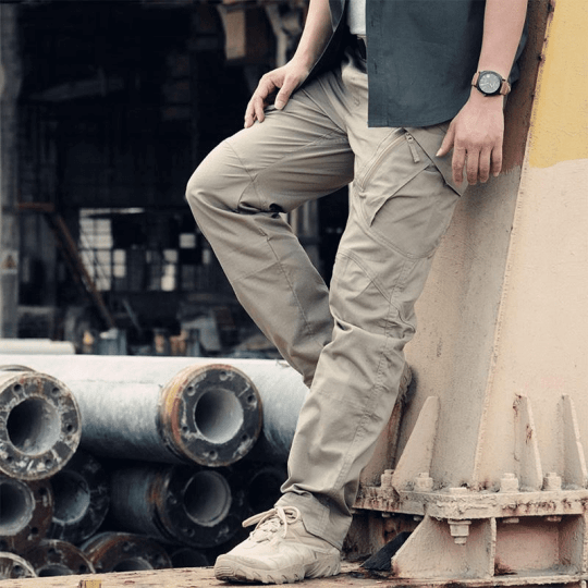 Durable Tactical Cargo Pants with Flexible Fit