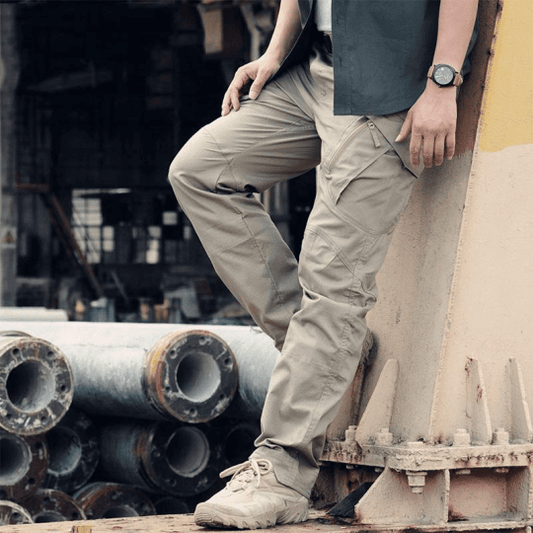 Durable Tactical Cargo Pants with Flexible Fit