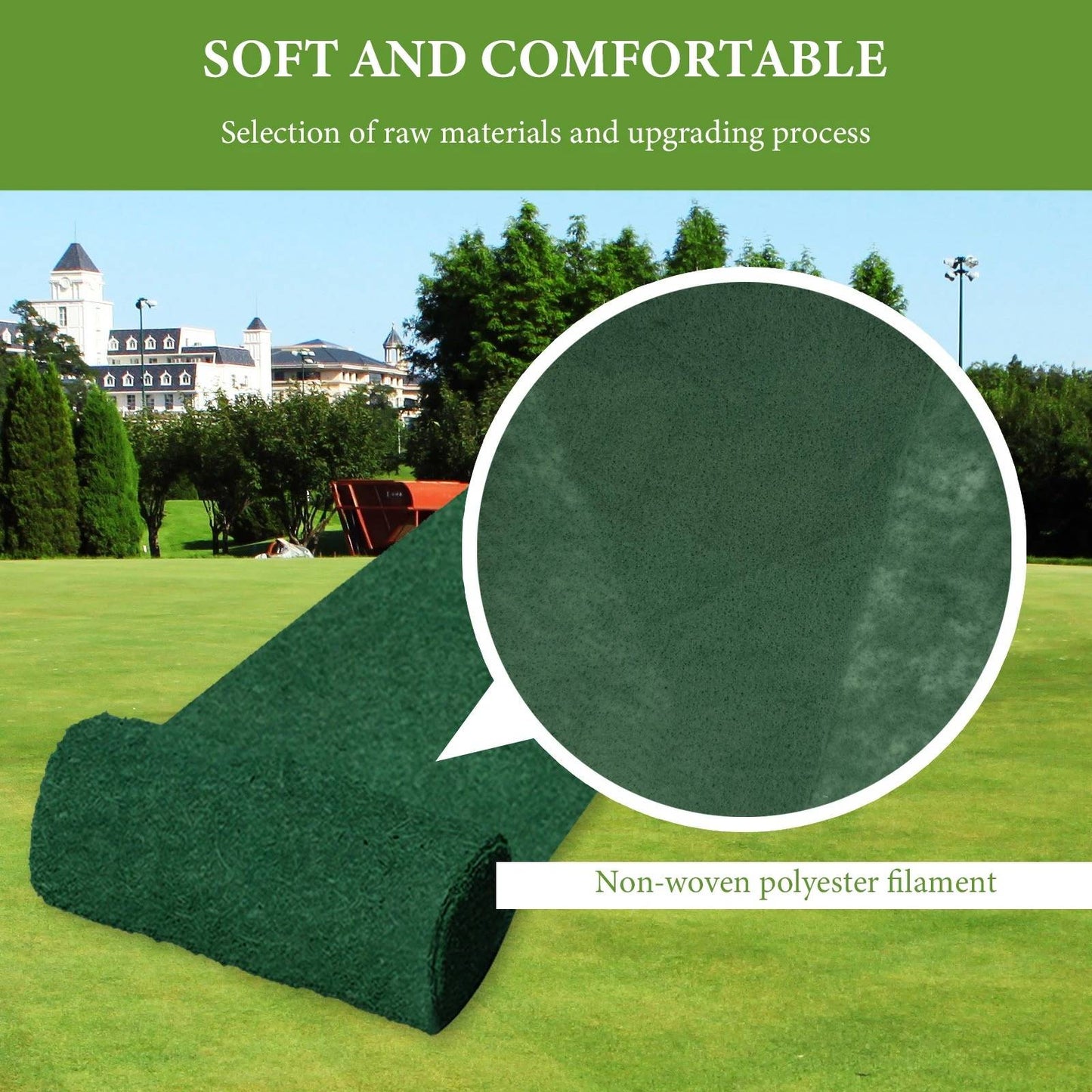Grass Repair Mat with Seeds and Micro-Fertilizer for Lush Lawns