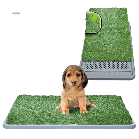 Realistic Artificial Grass Mat for Dog Training and Relief