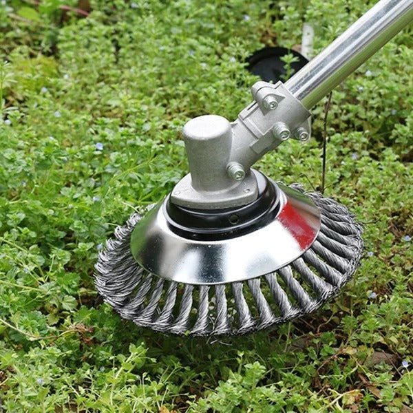 Carbon Steel Weed Brush and Trimmer for Easy Garden Maintenance