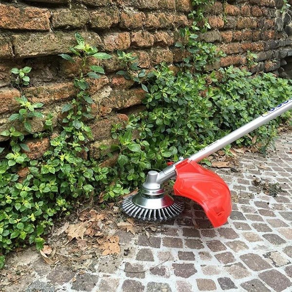 Carbon Steel Weed Brush and Trimmer for Easy Garden Maintenance