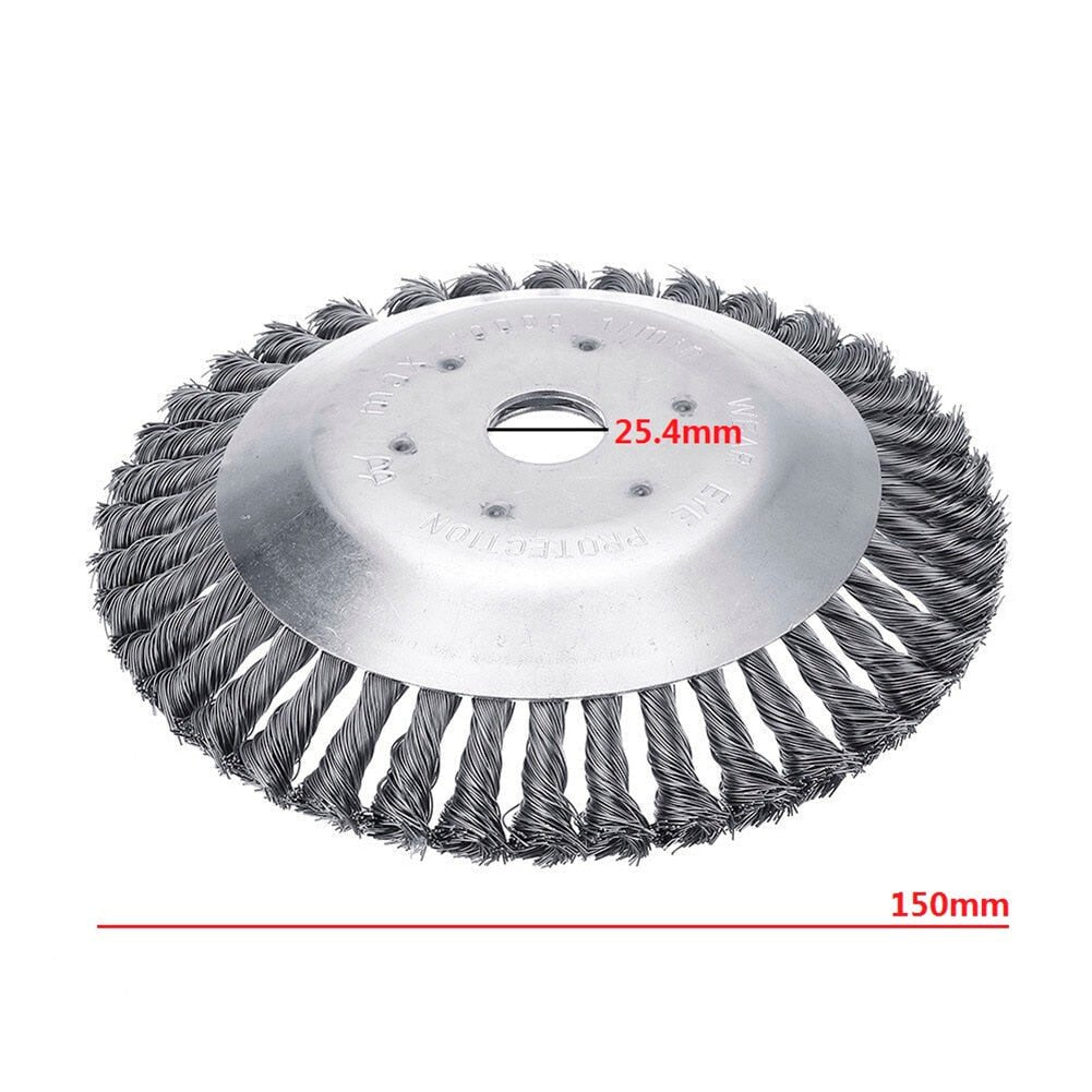 Carbon Steel Weed Brush and Trimmer for Easy Garden Maintenance