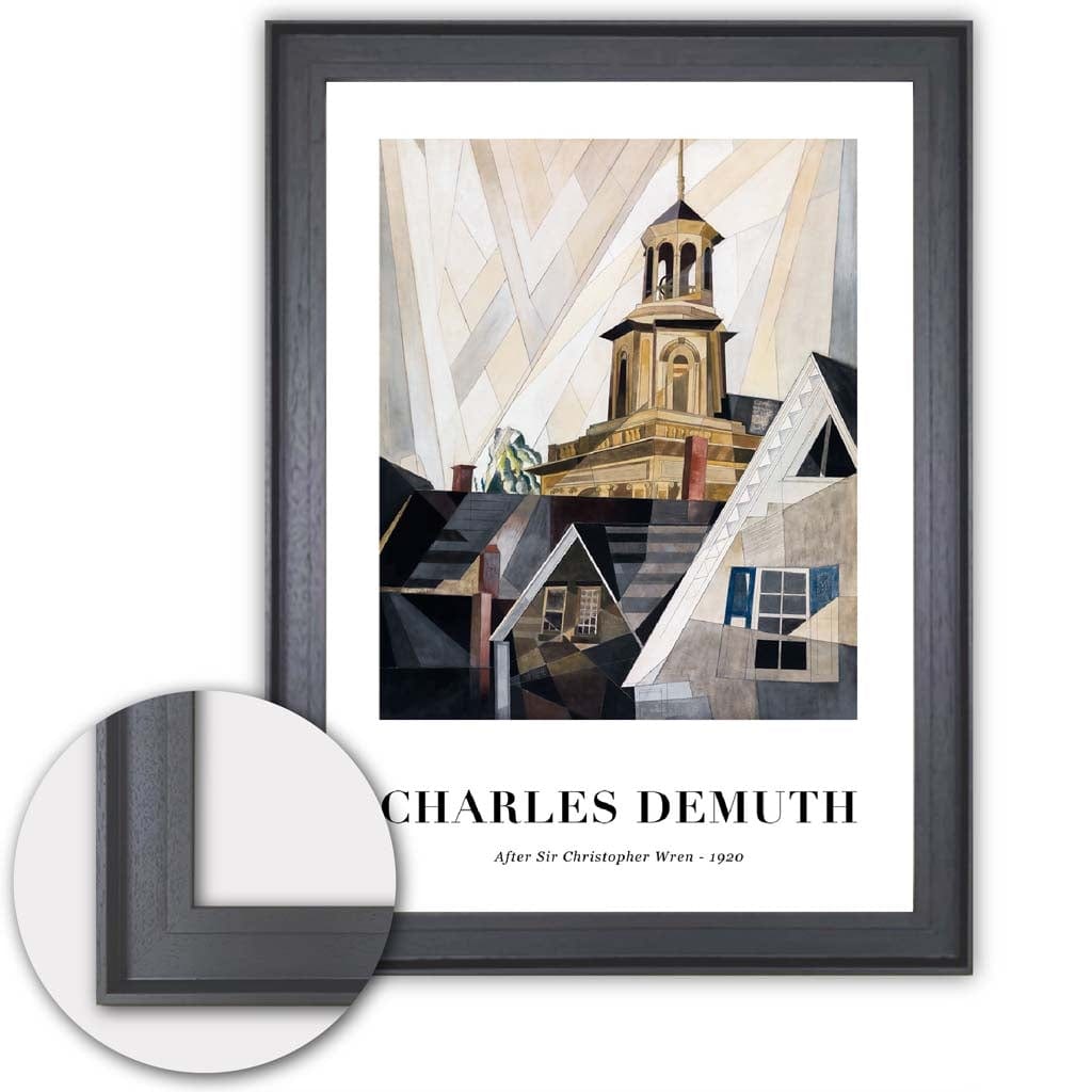 Digitally Restored Art Print Inspired by Christopher Wren