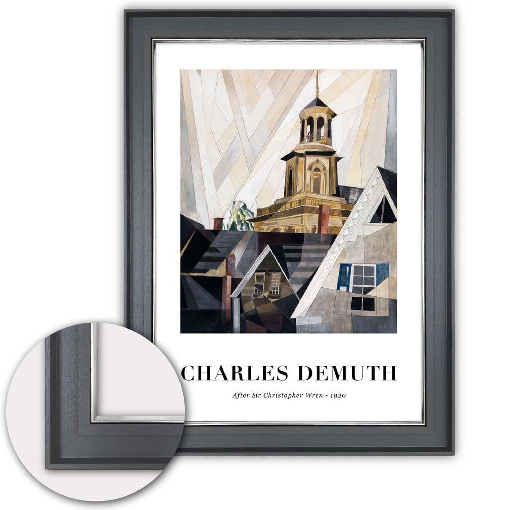 Digitally Restored Art Print Inspired by Christopher Wren