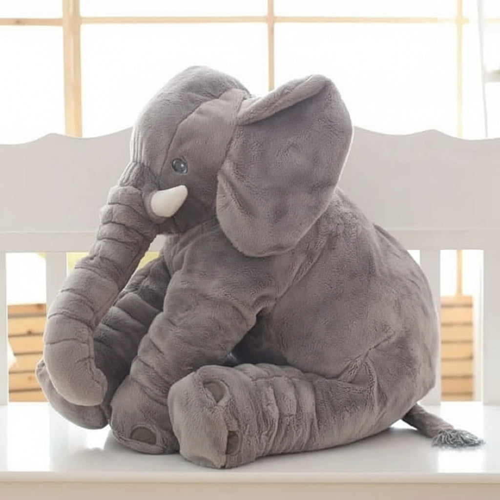Plush Elephant Cuddle Pillow for Kids and Babies