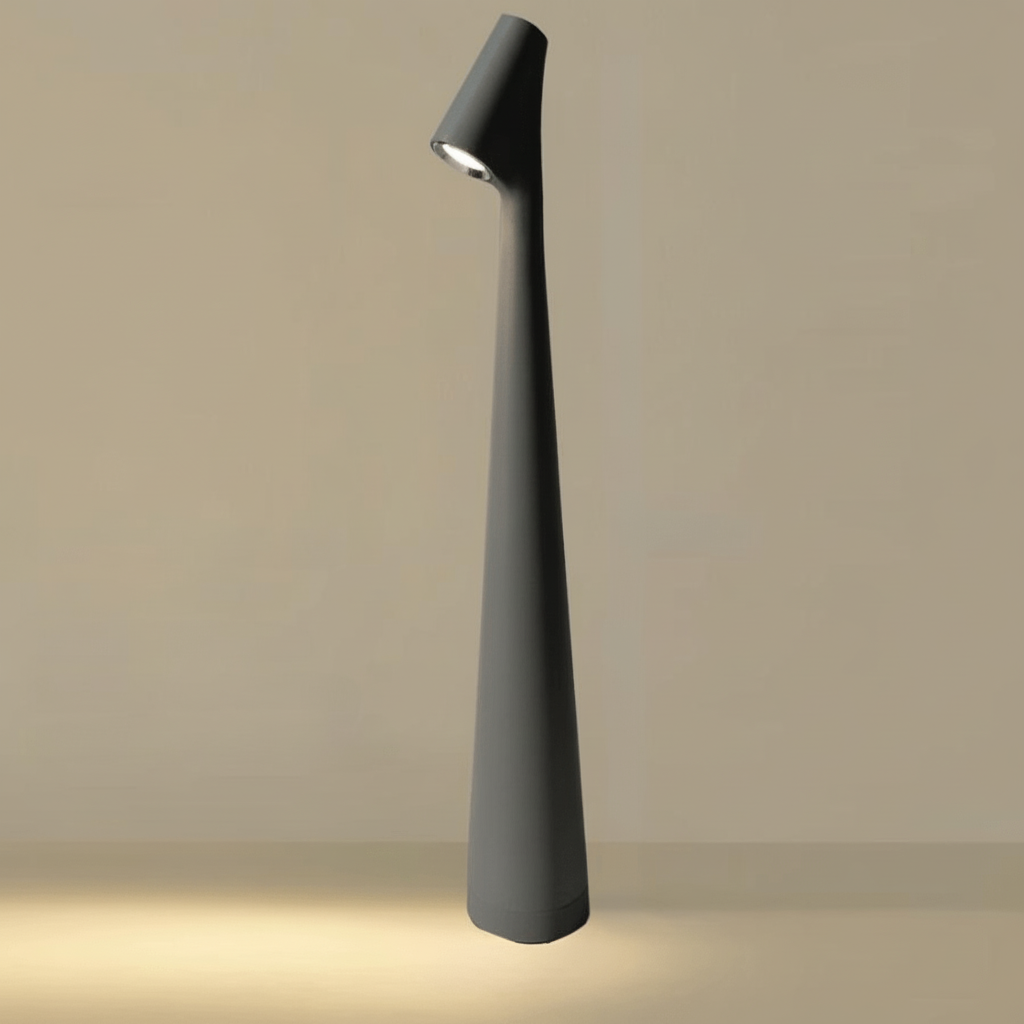 Rechargeable Metal Table Lamp - Stylish Portable Lighting