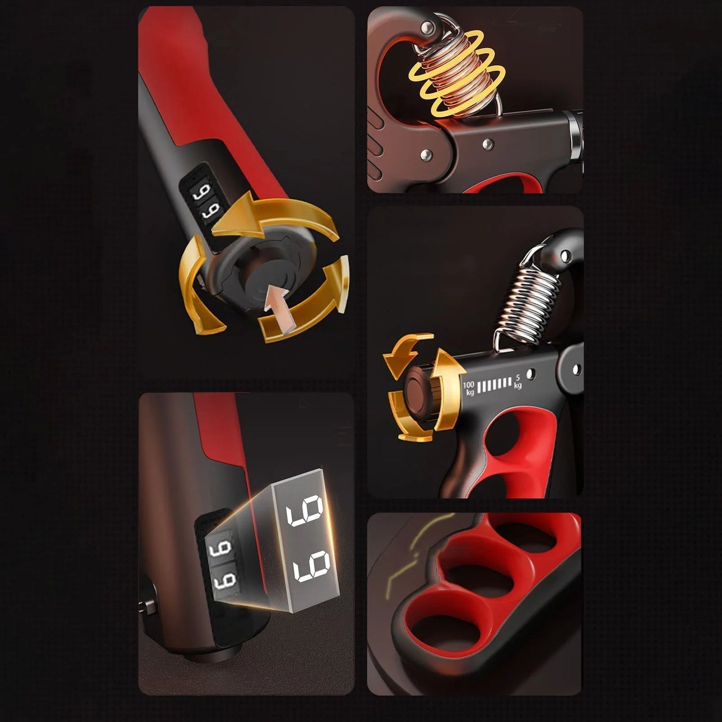 Forearm Trainer | Hand Trainer | Grip Strength Trainer up to 100 kg